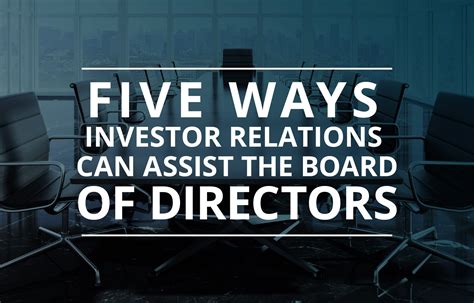 Board of Directors – Investor Relations .